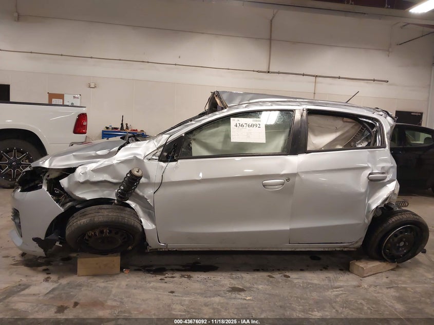 2021 Mitsubishi Mirage Carbonite Edition/Es/Le VIN: ML32AUHJ6MH003456 Lot: 43676092