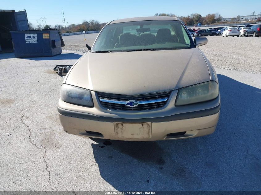 2004 Chevrolet Impala VIN: 2G1WF52E449137784 Lot: 43676116