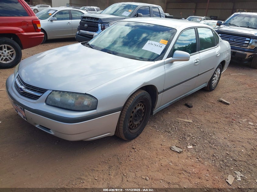 2G1WF52EX39403744 2003 CHEVROLET IMPALA photo no. 2