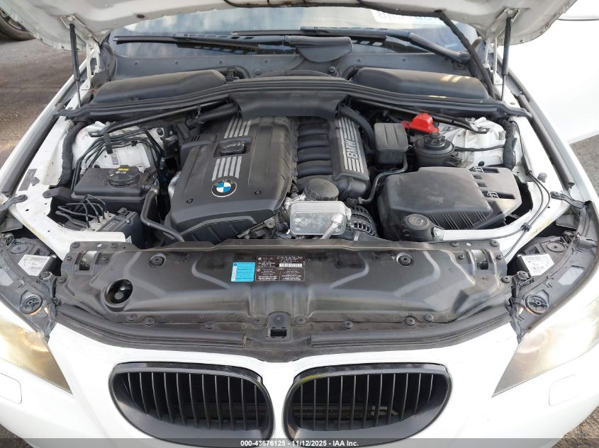 2008 BMW 528I VIN: WBANU53548CT13185 Lot: 43676125