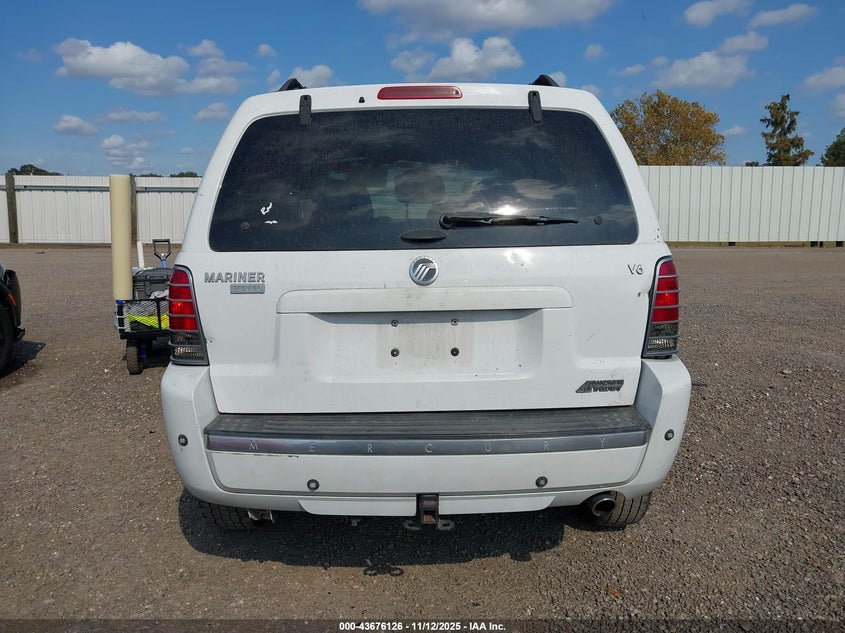 2006 Mercury Mariner Luxury/Premier VIN: 4M2CU56176DJ09663 Lot: 43676126