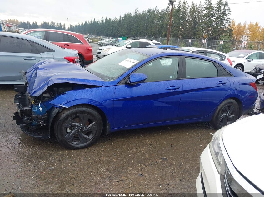 2021 HYUNDAI ELANTRA SEL - KMHLS4AG4MU210928