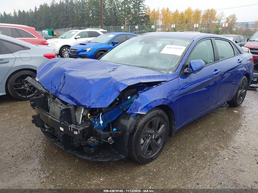 2021 HYUNDAI ELANTRA SEL - KMHLS4AG4MU210928