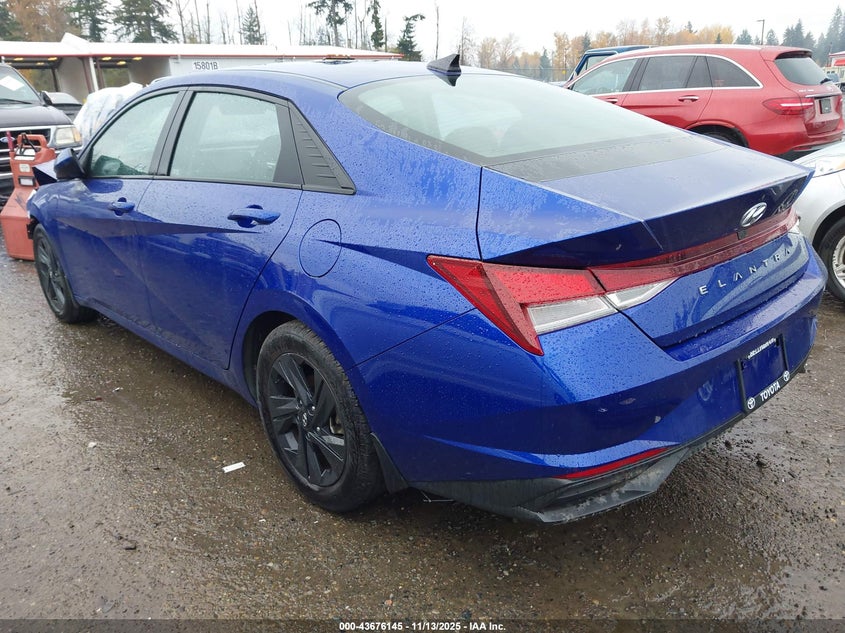 2021 HYUNDAI ELANTRA SEL - KMHLS4AG4MU210928