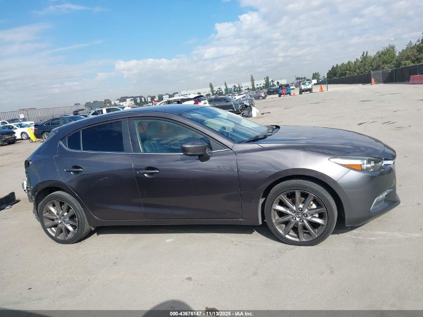 2018 Mazda Mazda3 Touring VIN: 3MZBN1L36JM194955 Lot: 43676147