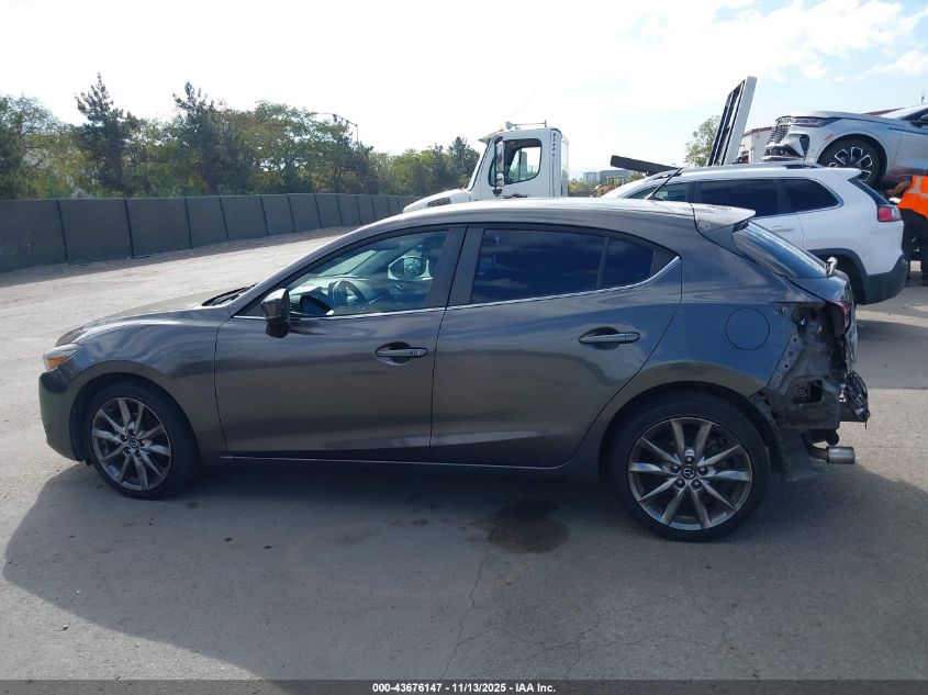 2018 Mazda Mazda3 Touring VIN: 3MZBN1L36JM194955 Lot: 43676147