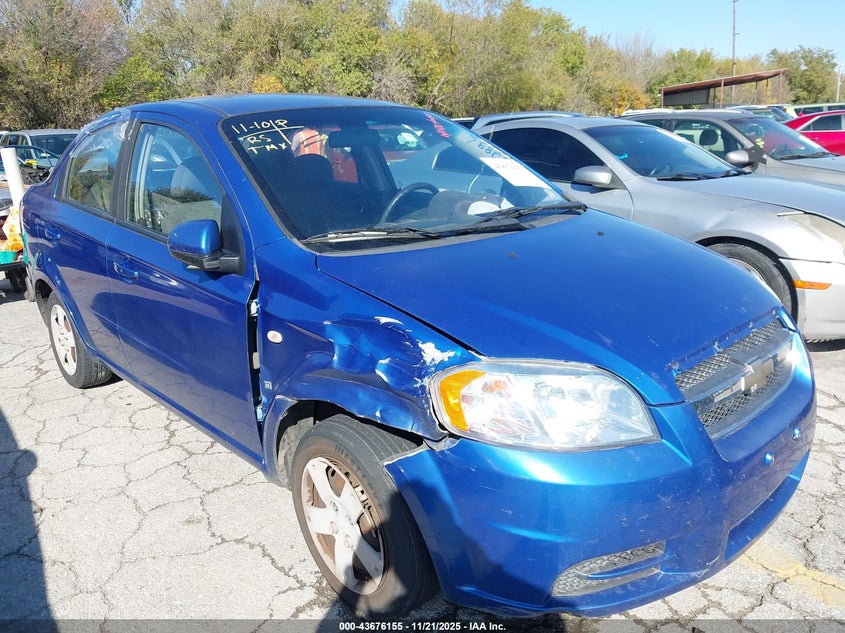 2008 Chevrolet Aveo Ls VIN: KL1TD56608B138283 Lot: 43676155