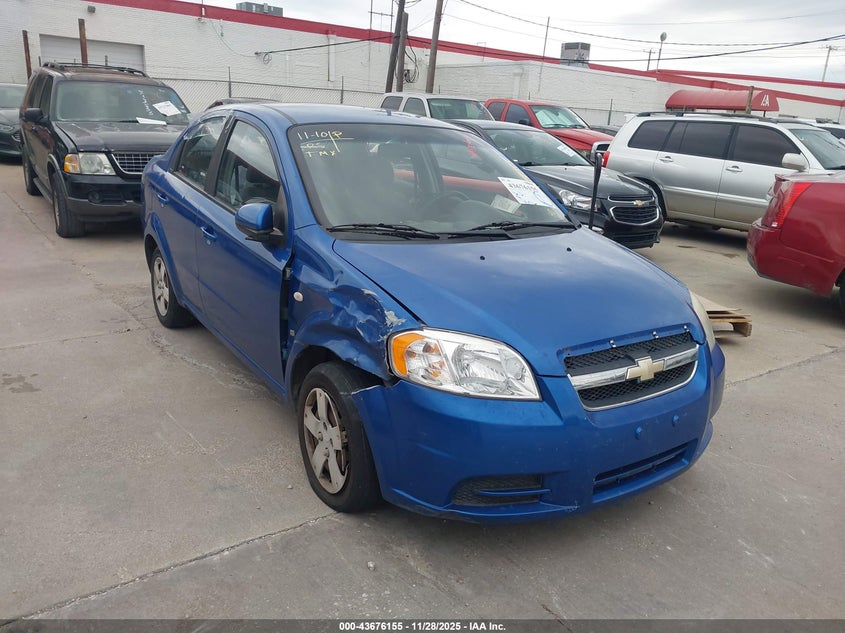 KL1TD56608B138283 2008 Chevrolet Aveo Ls auction photo 1