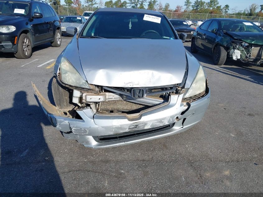 2003 Honda Accord 2.4 Ex VIN: 1HGCM56633A102063 Lot: 43676156