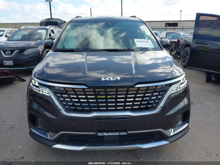 2022 Kia Carnival Mpv Sx Prestige VIN: KNDNE5H3XN6130102 Lot: 43676185