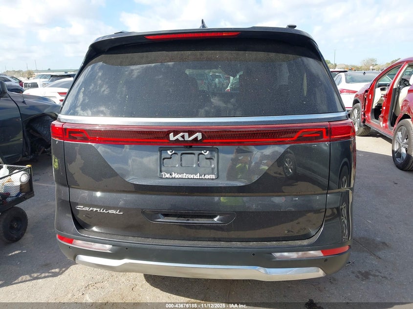 2022 Kia Carnival Mpv Sx Prestige VIN: KNDNE5H3XN6130102 Lot: 43676185