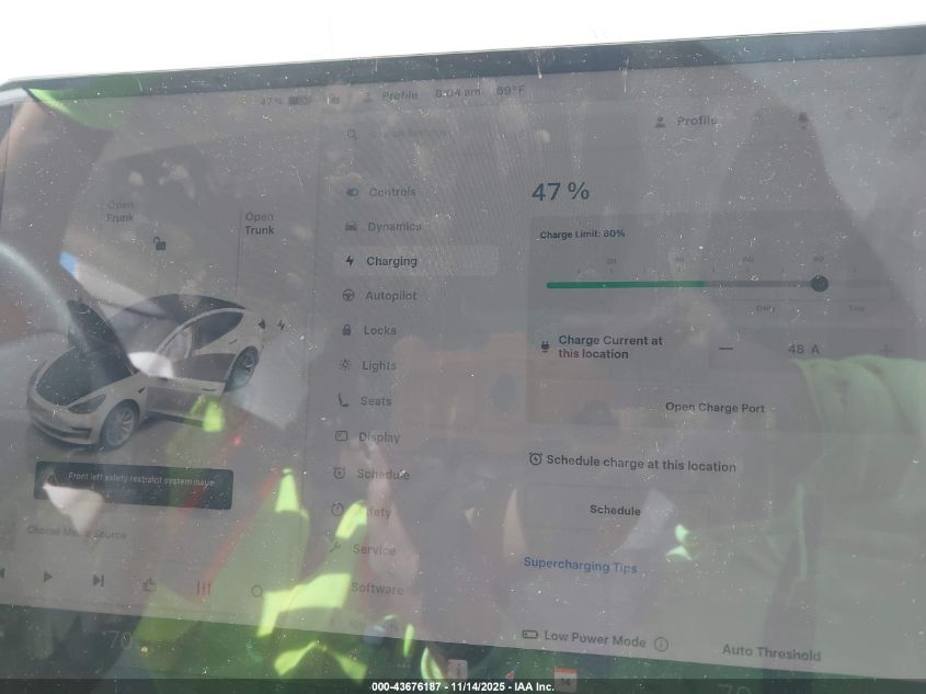 2023 Tesla Model 3 Long Range Dual Motor All-Wheel Drive VIN: 5YJ3E1EBXPF621305 Lot: 43676187