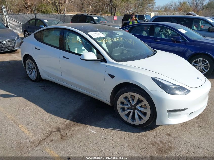 TESLA MODEL 3 LONG RANGE DUAL MOTOR ALL-WHEEL DRIVE