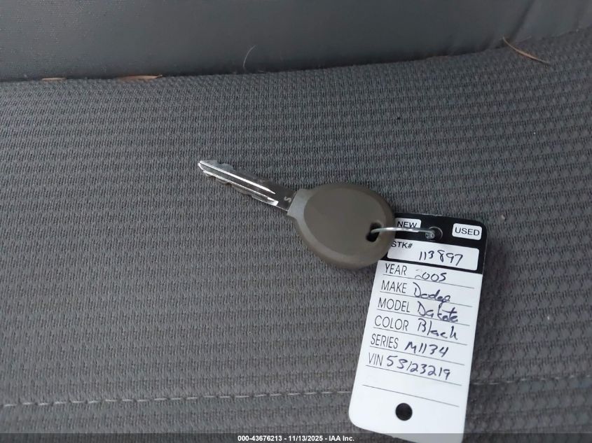 2005 Dodge Dakota Slt VIN: 1D7HW42N25S123219 Lot: 43676213