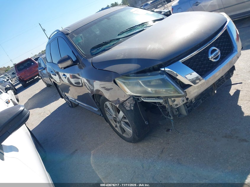 2015 NISSAN PATHFINDER PLATINUM - 5N1AR2MN3FC621554