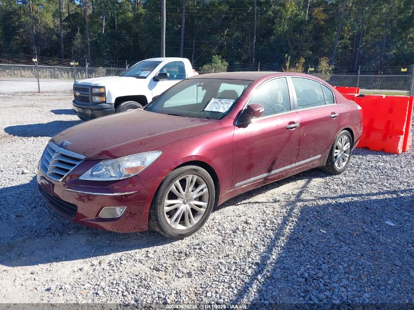 2009 Hyundai Genesis 4.6 VIN: KMHGC46F79U032633 Lot: 43676235