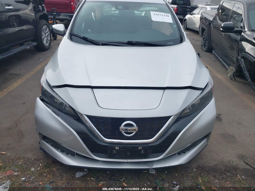 2021 Nissan Leaf S Plus 62 Kwh VIN: 1N4BZ1BV2MC553854 Lot: 43676248