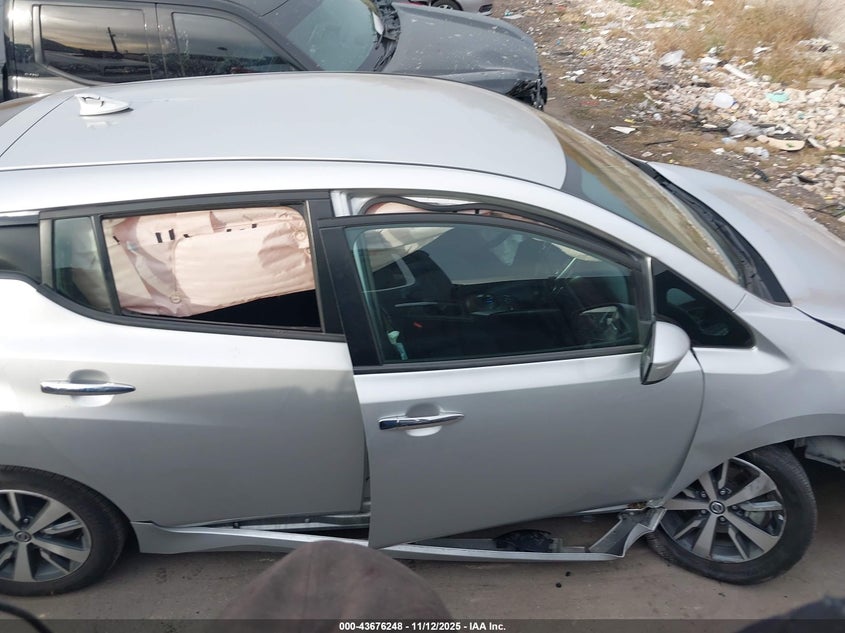 2021 Nissan Leaf S Plus 62 Kwh VIN: 1N4BZ1BV2MC553854 Lot: 43676248