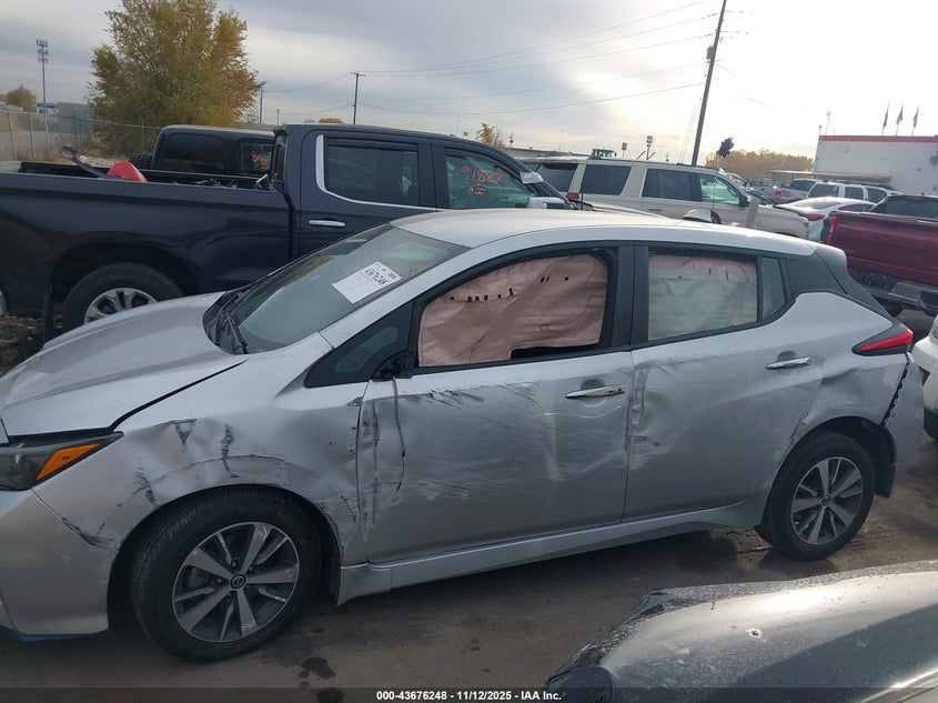 2021 Nissan Leaf S Plus 62 Kwh VIN: 1N4BZ1BV2MC553854 Lot: 43676248