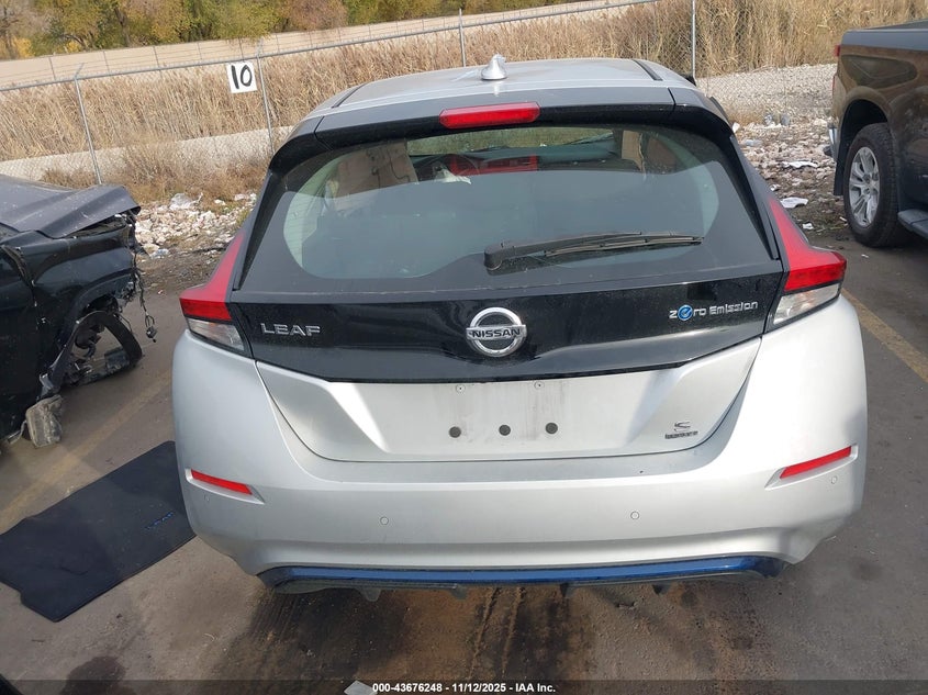 2021 Nissan Leaf S Plus 62 Kwh VIN: 1N4BZ1BV2MC553854 Lot: 43676248