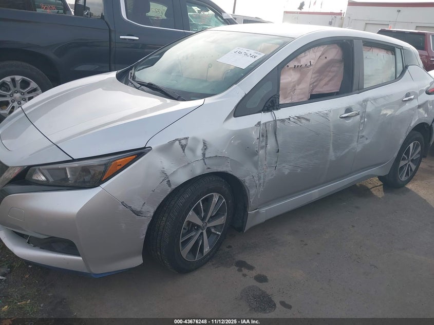 2021 Nissan Leaf S Plus 62 Kwh VIN: 1N4BZ1BV2MC553854 Lot: 43676248