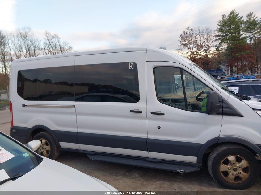 2018 Ford Transit-350 Xlt VIN: 1FBAX2CM3JKA79877 Lot: 43676273