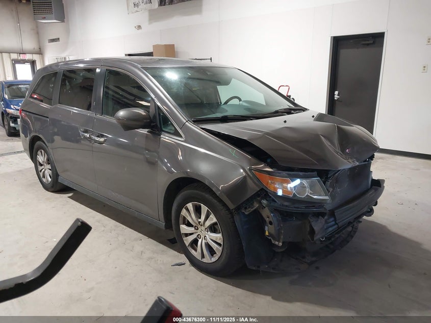2016 HONDA ODYSSEY EX-L - 5FNRL5H61GB072535
