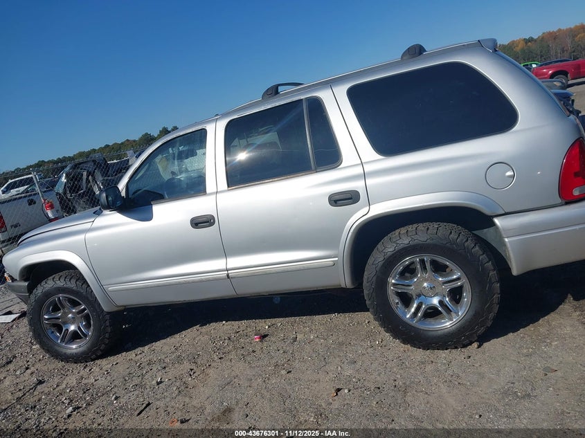 2003 Dodge Durango R/T VIN: 1D8HS78Z53F502899 Lot: 43676301