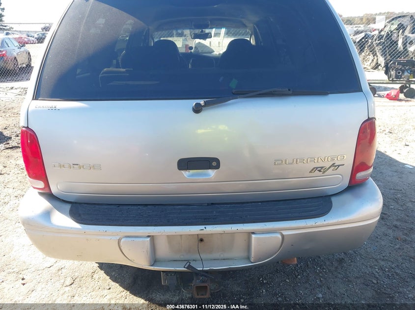 2003 Dodge Durango R/T VIN: 1D8HS78Z53F502899 Lot: 43676301