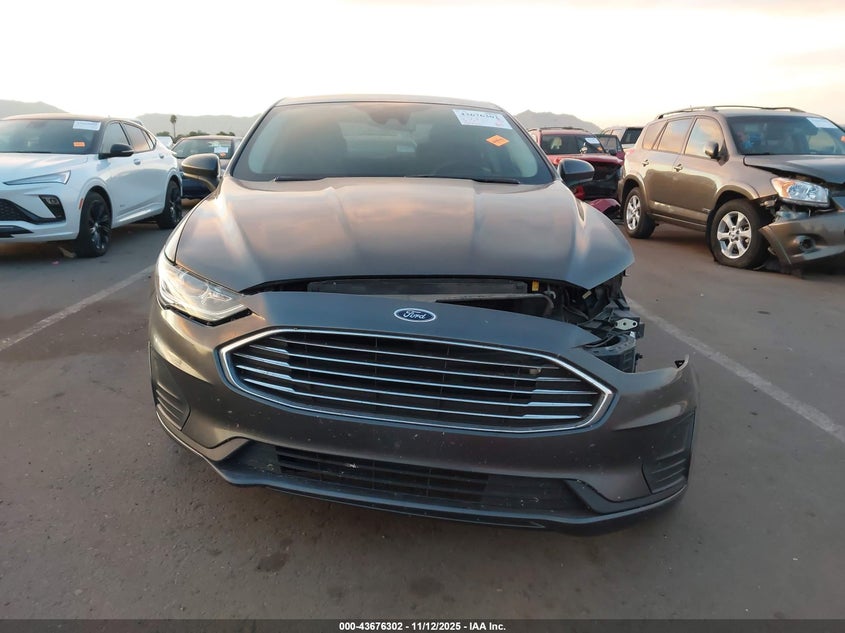 2020 Ford Fusion Hybrid Se VIN: 3FA6P0LU6LR205868 Lot: 43676302