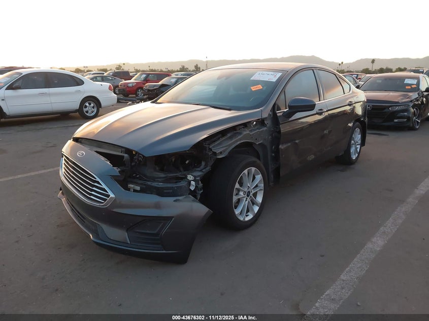 2020 Ford Fusion Hybrid Se VIN: 3FA6P0LU6LR205868 Lot: 43676302