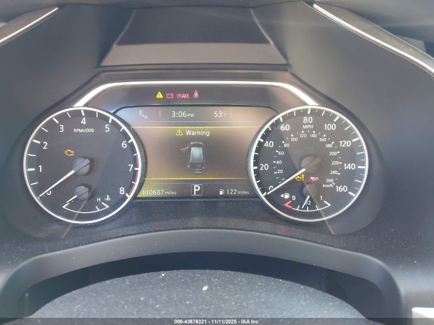 2015 Nissan Murano Sl VIN: 5N1AZ2MH9FN274181 Lot: 43676321