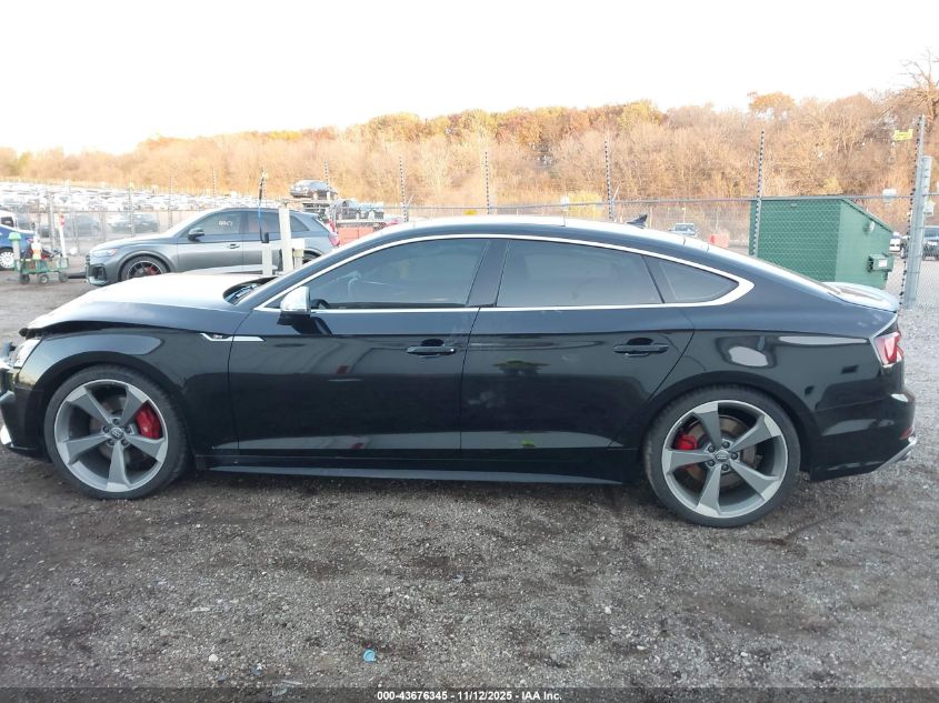 2018 Audi S5 3.0T Premium Plus VIN: WAUC4CF56JA125745 Lot: 43676345