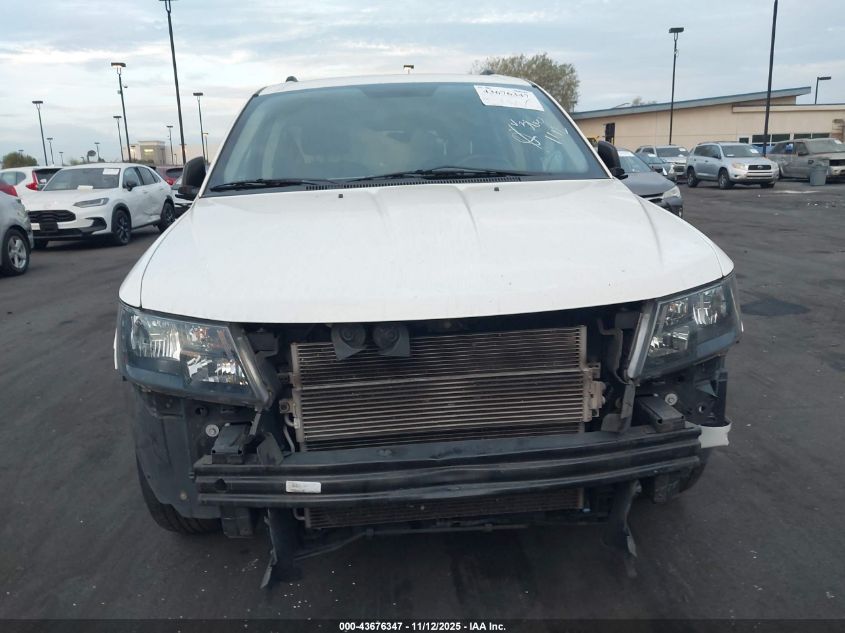 2018 Dodge Journey Se VIN: 3C4PDCABXJT242559 Lot: 43676347