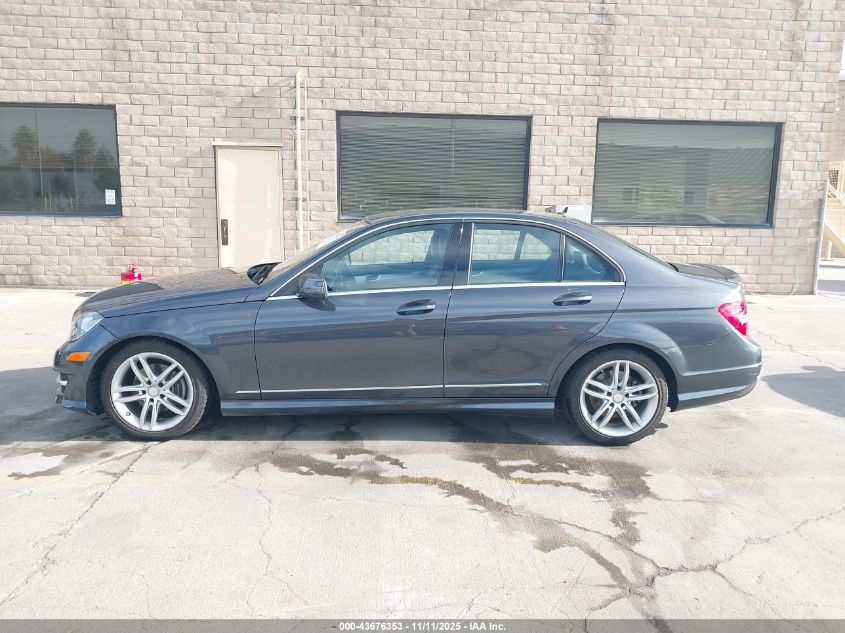 2013 Mercedes-Benz C 250 Sport VIN: WDDGF4HB1DR253443 Lot: 43676353