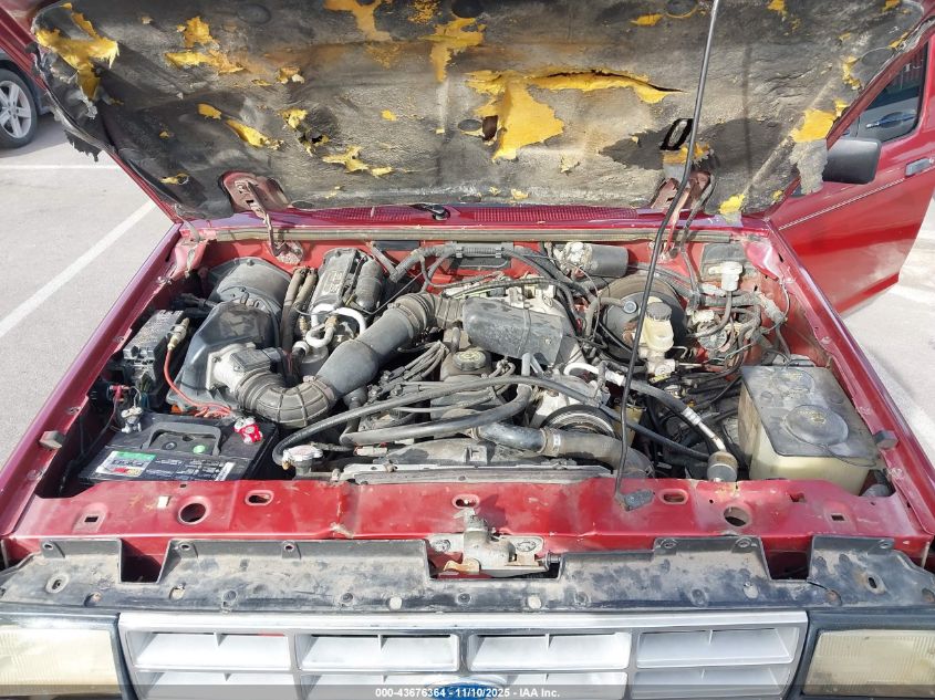 1992 Ford Ranger VIN: 1FTCR10A6NUA74279 Lot: 43676364