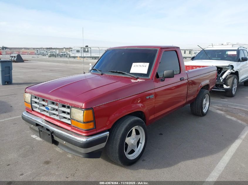 1992 Ford Ranger VIN: 1FTCR10A6NUA74279 Lot: 43676364