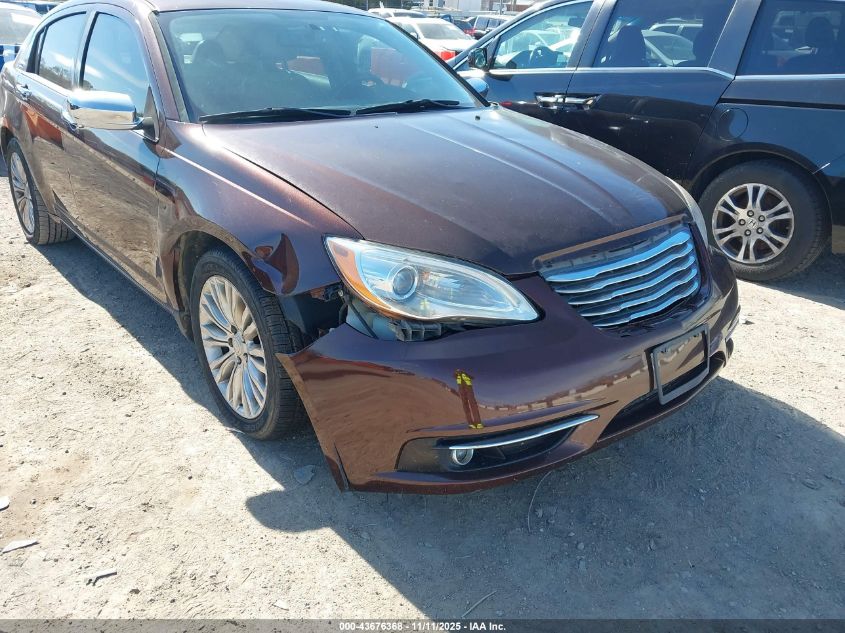 2012 Chrysler 200 Limited VIN: 1C3CCBCB5CN267935 Lot: 43676368