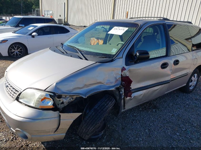 2003 Ford Windstar Lx VIN: 2FMZA51493BA80688 Lot: 43676376