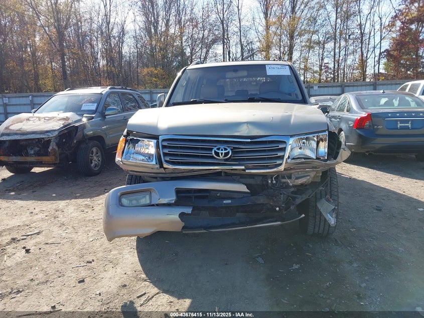 2003 Toyota Land Cruiser VIN: JTEHT05J332039004 Lot: 43676415