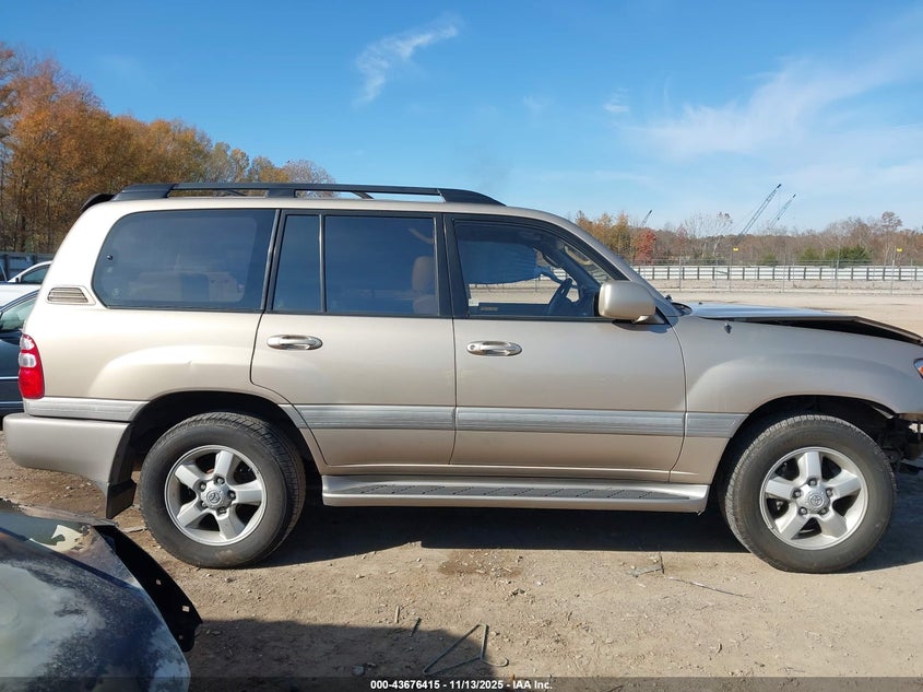 2003 Toyota Land Cruiser VIN: JTEHT05J332039004 Lot: 43676415