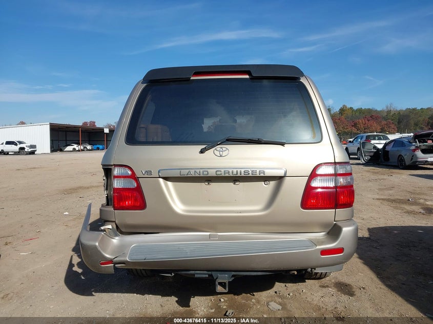 2003 Toyota Land Cruiser VIN: JTEHT05J332039004 Lot: 43676415