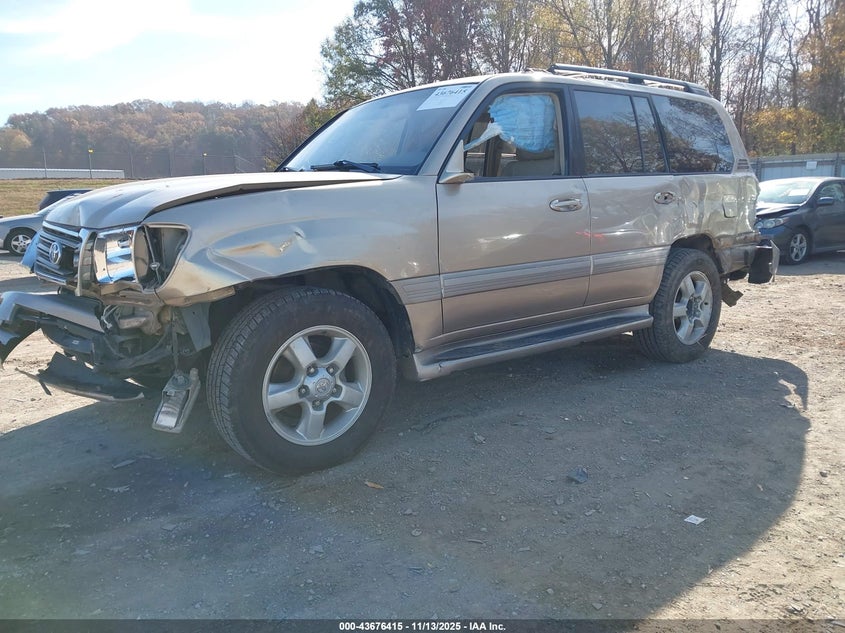 2003 Toyota Land Cruiser VIN: JTEHT05J332039004 Lot: 43676415