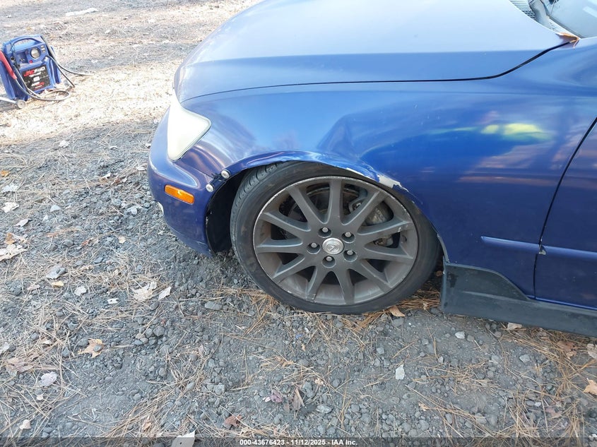 2003 Lexus Is 300 VIN: JTHBD192X30065612 Lot: 43676423