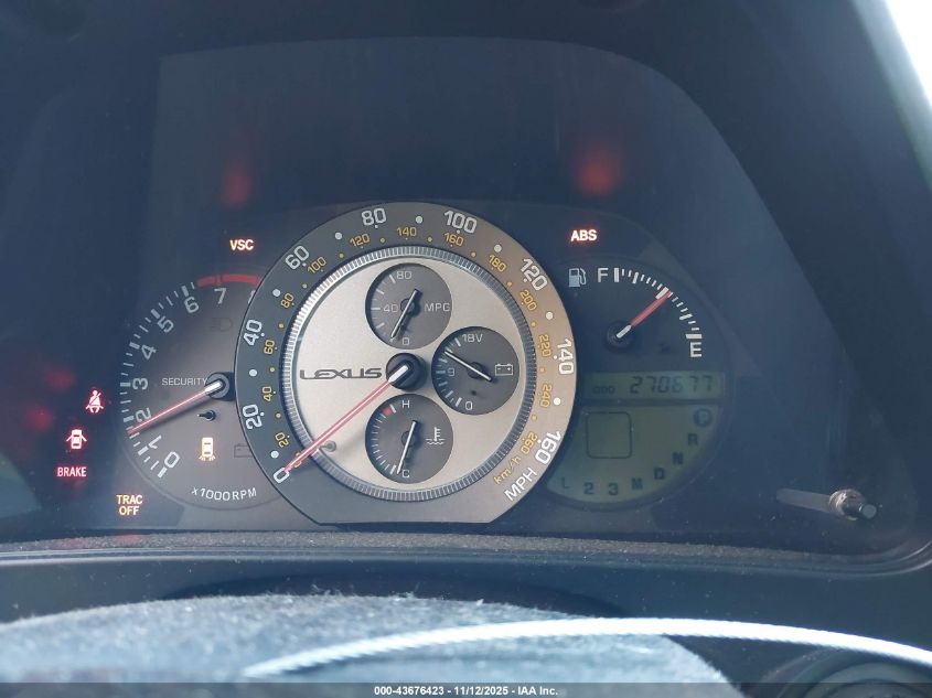 2003 Lexus Is 300 VIN: JTHBD192X30065612 Lot: 43676423