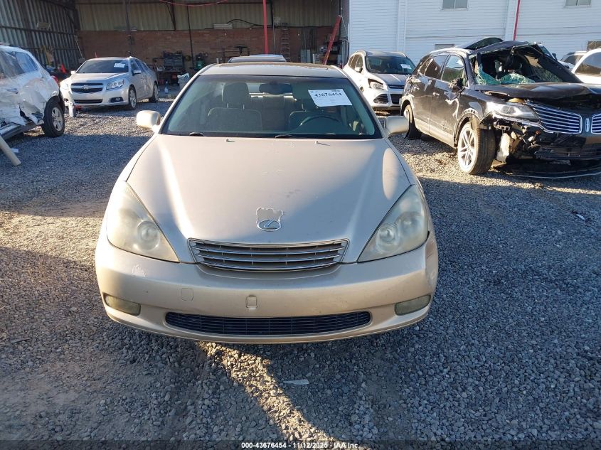 2004 Lexus Es 330 VIN: JTHBA30G045044561 Lot: 43676454
