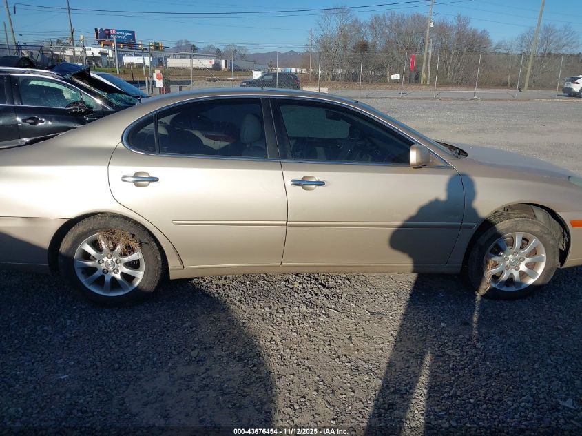 2004 Lexus Es 330 VIN: JTHBA30G045044561 Lot: 43676454