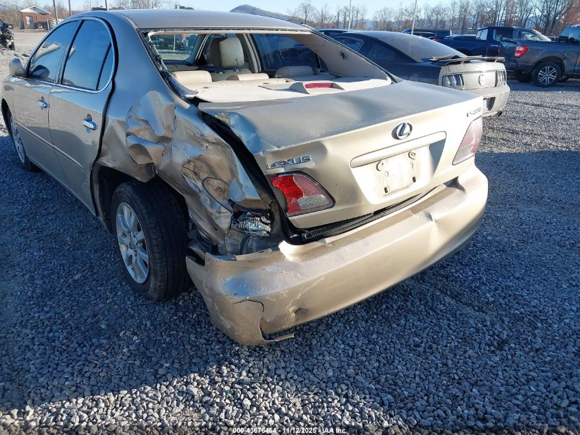 2004 Lexus Es 330 VIN: JTHBA30G045044561 Lot: 43676454