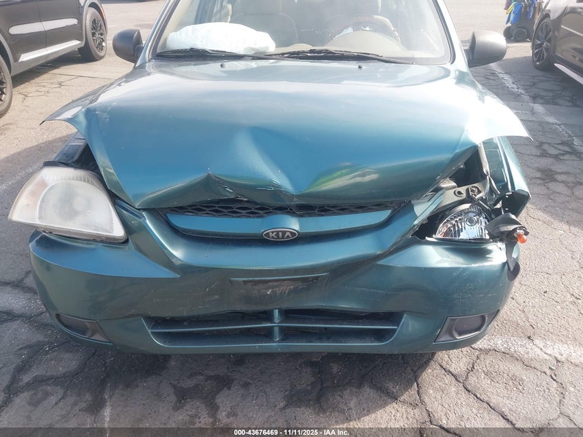 2003 Kia Rio VIN: KNADC125X36205606 Lot: 43676469