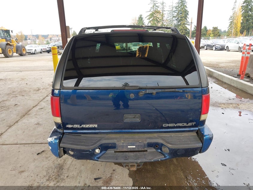 2000 Chevrolet Blazer Ls VIN: 1GNDT13W2Y2296631 Lot: 43676485